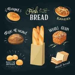Ahşap Bread Tablo