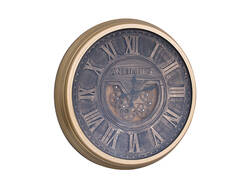 Antiques Gold Metal Saat çap 80cm