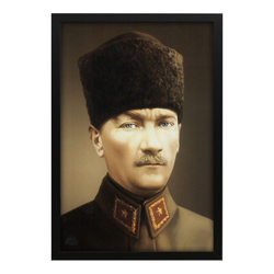 Atatürk Çerçeveli Poster-10 - Thumbnail