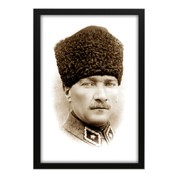 Atatürk Çerçeveli Poster-11 - Thumbnail
