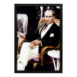 Atatürk Çerçeveli Poster-12 - Thumbnail
