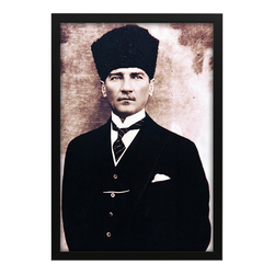 Atatürk Çerçeveli Poster-14 - Thumbnail