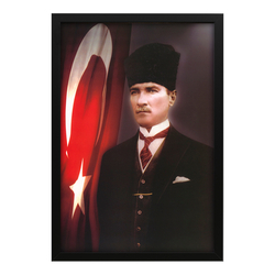 Atatürk Çerçeveli Poster-18 - Thumbnail