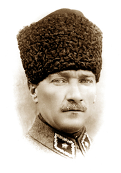 Atatürk Kanvas Tablo - Thumbnail
