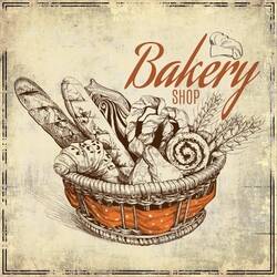 Bakery Ahşap Tablo