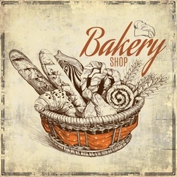 Bakery Ahşap Tablo - Thumbnail