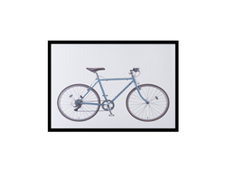 Özverler - Bisiklet Çerçeveli Poster