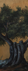 Özverler - Budanmış Ağaç Kabartmalı Tablo