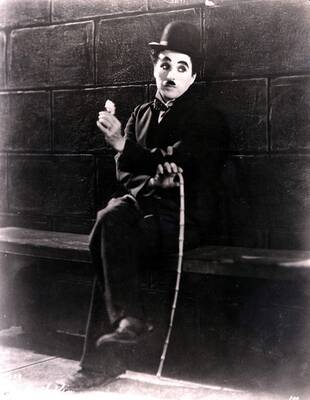 Charlie Chaplin Kanvas Tablo