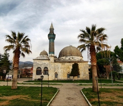 Özverler - Çinili Minareli Camii Kanvas Tablo