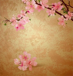 Dalda Çiçekler Kanvas Tablo - Thumbnail