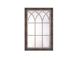 Eskitme Pencere Detaylı Ayna 85x130cm - Thumbnail