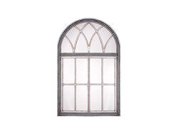 Eskitme Beyaz Window Ayna 90x140