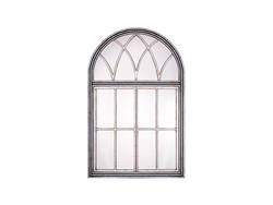 Eskitme Beyaz Window Ayna 90x140