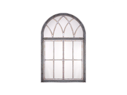 Özverler - Eskitme Beyaz Window Ayna 90x140