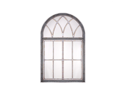 Eskitme Beyaz Window Ayna 90x140 - Thumbnail