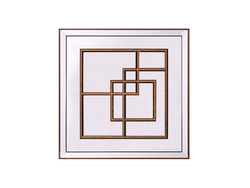 Özverler - Gold Çerçeveli ayna 55x55