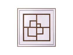 Gold Çerçeveli ayna 55x55