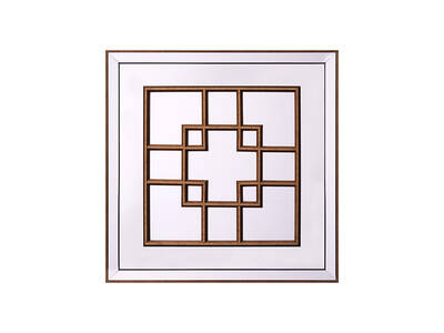 Gold Çerçeveli ayna 55x55