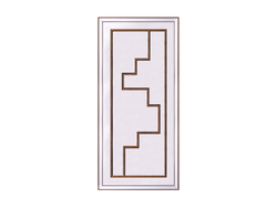 Geometrik Desenli Ayna 67x127 - Thumbnail