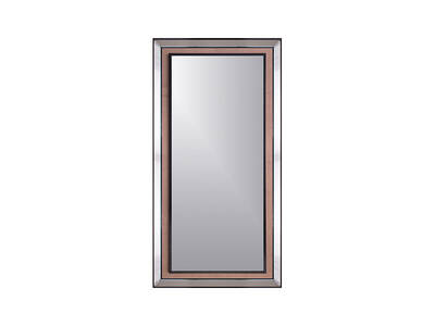 Dekoratif Desenli Ayna 60x120