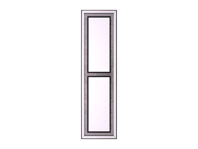 İki Bölmeli Ayna 35x125