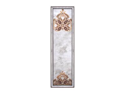 Çift Desenli Antik Ayna 38x123