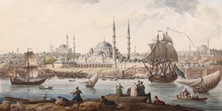 Özverler - Eski İstanbul Kabartmalı Tablo