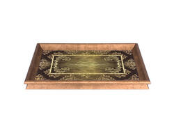 Gold Etnik Tepsi 31x46