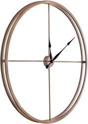 Gold Metal Duvar Saati çap 90cm