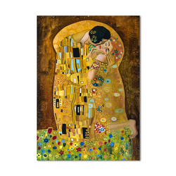 Özverler - Gustav Klimt Öpücük Kanvas Tablo