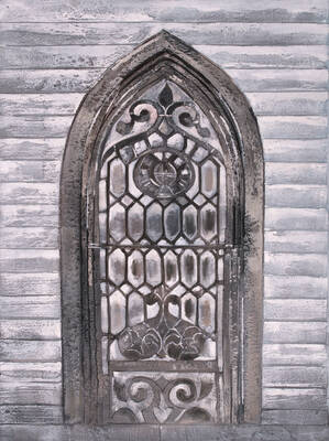 İşlemeli Antik Kapı Kabartmalı Tablo