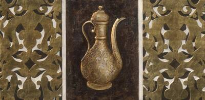 İşlemeli İbrik Kabartmalı Tablo