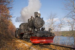 Kara Tren Kanvas Tablo-1 - Thumbnail