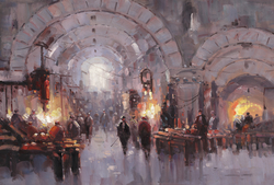 Özverler - Kemerli Çarşı Kabartmalı Tablo