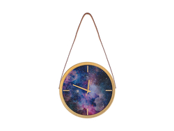 Özverler - Kemerli Gold Uzay Saat çap 38cm