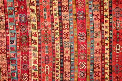 Kilim Deseni 2 Kanvas Tablo