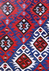 Özverler - Kilim Deseni 3 Kanvas Tablo