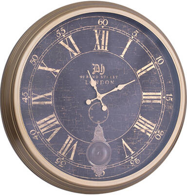 London Gold Saat çap 80cm