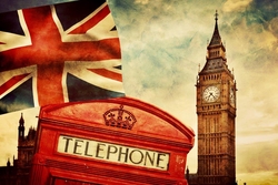 Özverler - Londra Kartpostal Kanvas Tablo 2