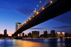 Özverler - Manhattan Köprüsü Kanvas Tablo