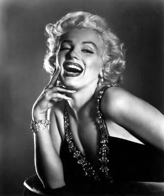 Marilyn Monroe Gülerken Kanvas Tablo