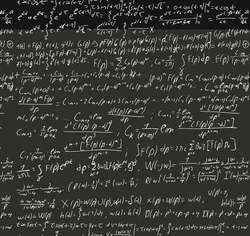 Özverler - Matematik Formülleri Kanvas Tablo