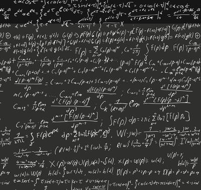 Matematik Formülleri Kanvas Tablo