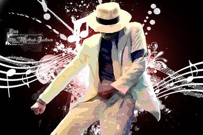 Michael Jackson Kanvas Tablo