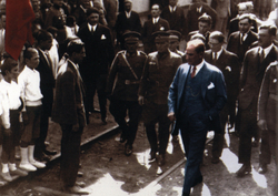 Mustafa Kemal Atatürk Kanvas Tablo - Thumbnail