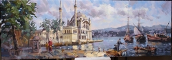 Özverler - Ortaköy Meydanı Kanvas Tablo