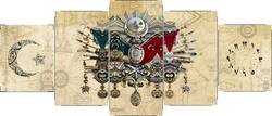 Osmanlı Beş Parçalı Kanvas Tablo