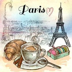 Özverler - Paris Ahşap Tablo