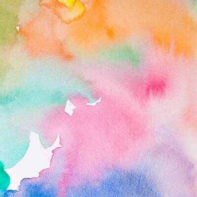 Pastel Renkler Soyut Kanvas Tablo